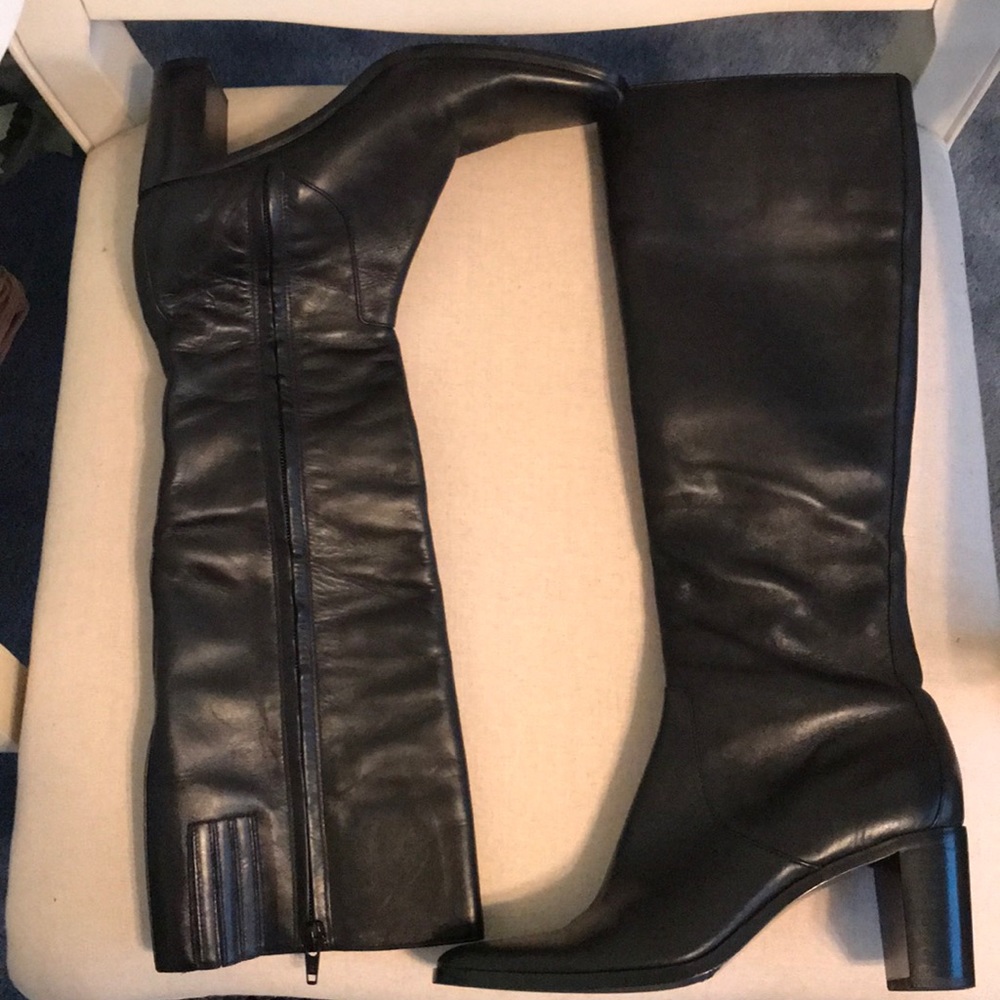 Worthington Black boots size 5 1/2 - 2 1/2” heel